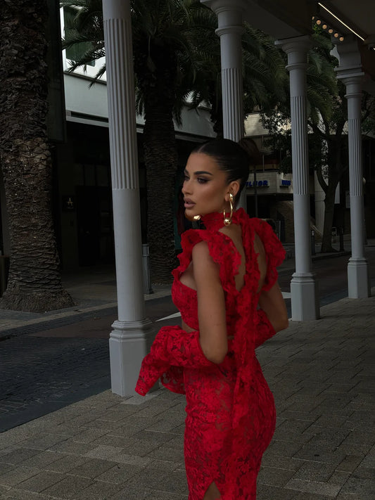 La Bonita Long Skirt & La Bonita Corset