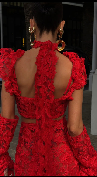 La Bonita Long Skirt & La Bonita Corset
