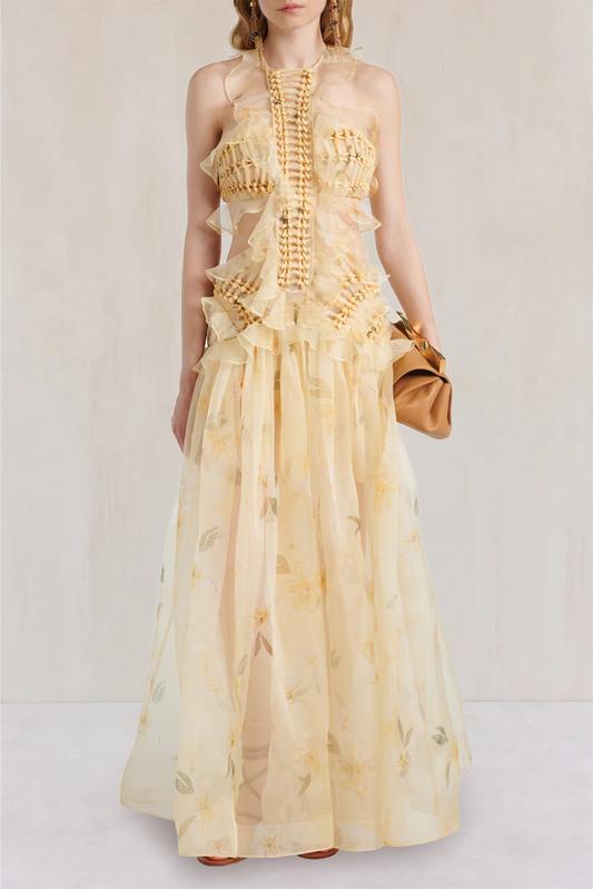 Balance Ruffled Dress