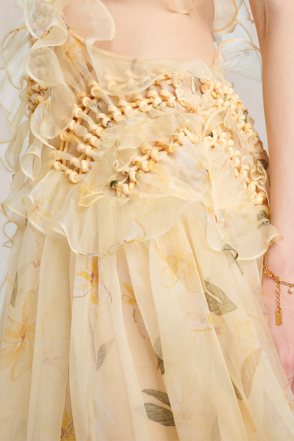 Balance Ruffled Dress