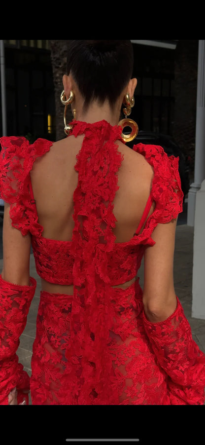 La Bonita Long Skirt & La Bonita Corset