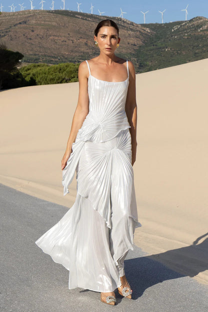 Torrent Metallic Dress